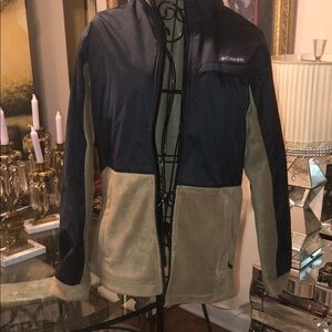 🎁 Columbia Women’s Black and Tan Performance Jacket